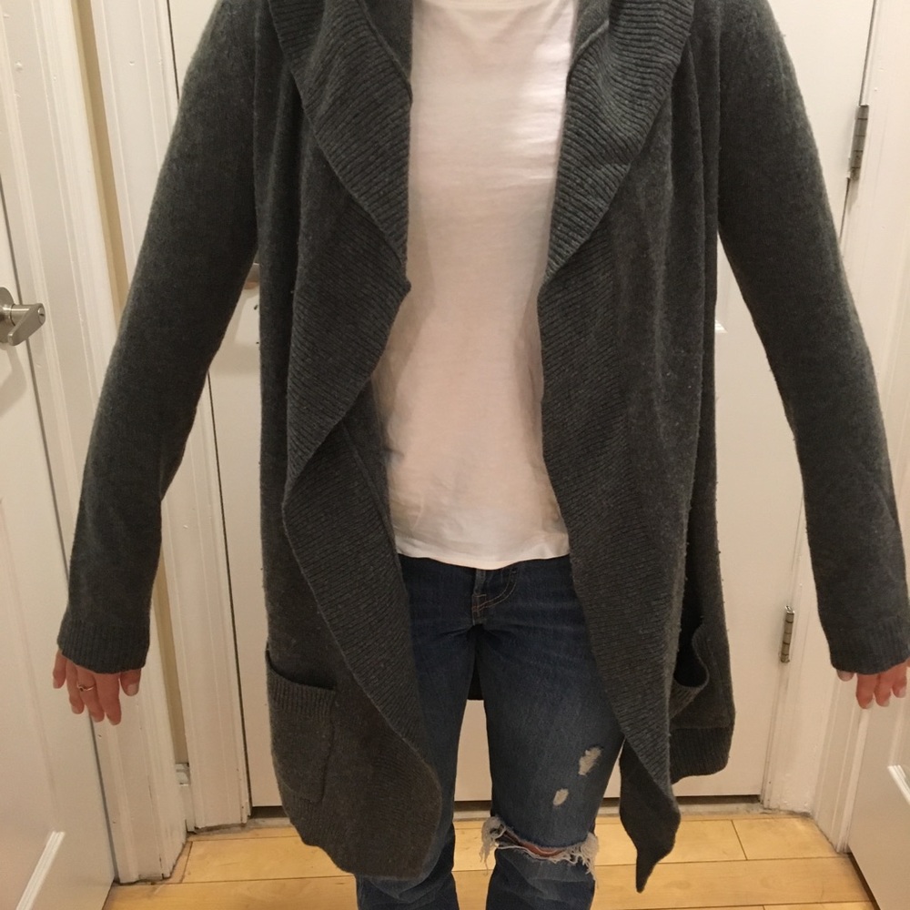 Grey Theory cashmere sweater